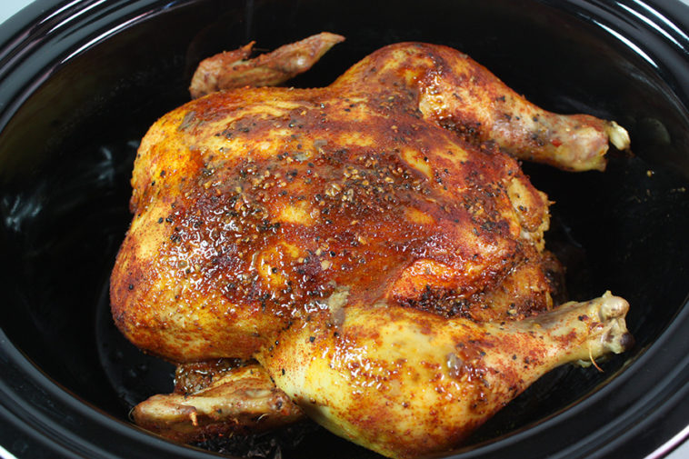 Is it better to slow cook chicken on high or low?