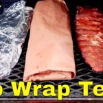 Is it better to wrap ribs in foil or butcher paper?