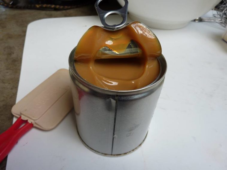 Is it safe to boil a can of condensed milk?