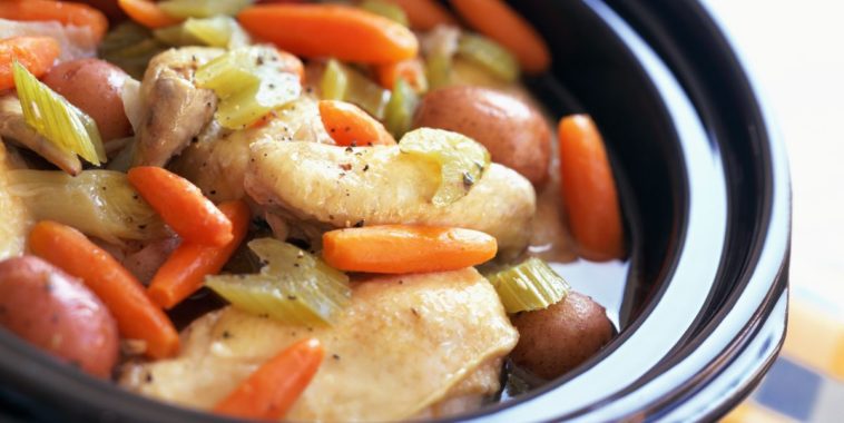 Is it safe to cook chicken in a crock-pot?