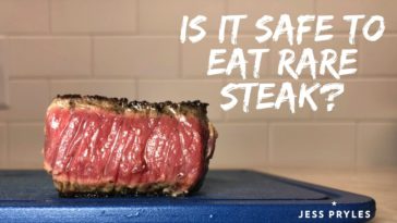 Is it safe to eat medium rare steak?