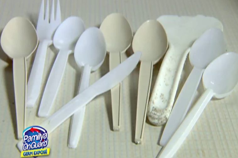 Is it safe to eat with plastic utensils?