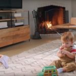 Is it safe to sleep in a room that smells of bleach?