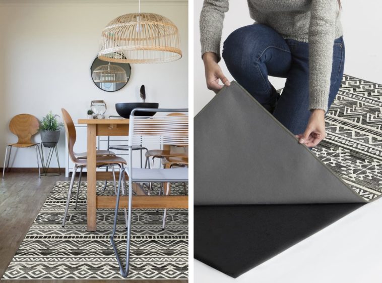 Is it safe to wash bathroom rugs in washing machine?