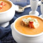 Is lobster bisque a hot or cold soup?