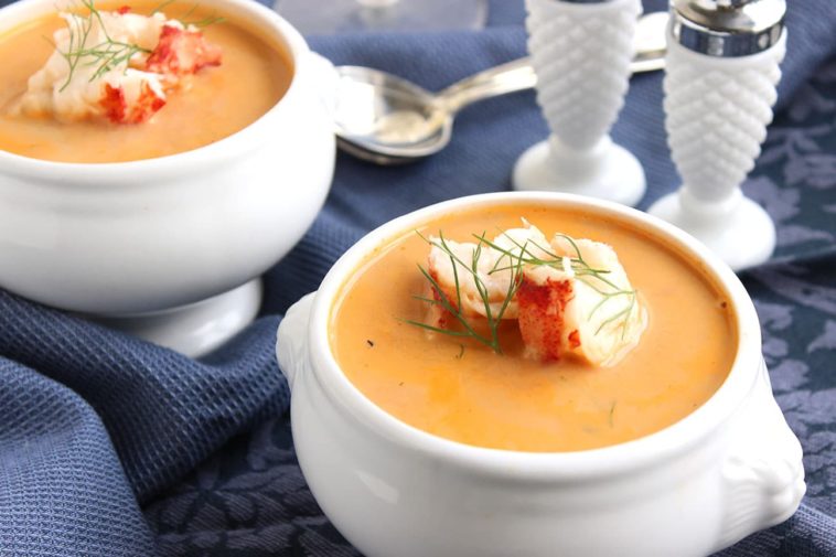 Is lobster bisque a hot or cold soup?