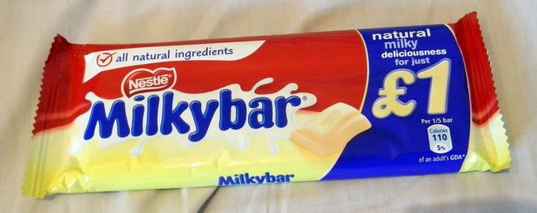 Is milkybar just white chocolate?