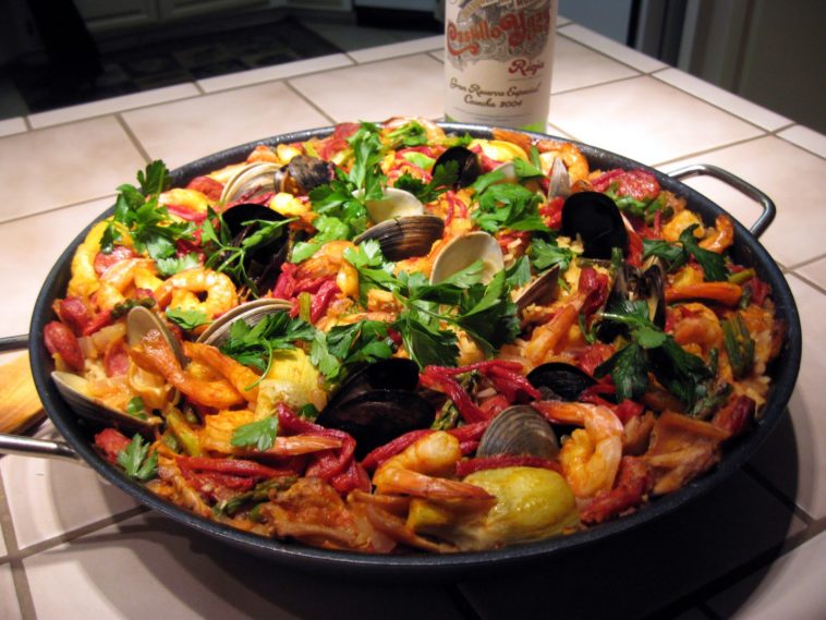 Is paella a healthy dish?