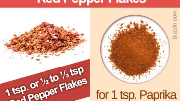 Is paprika a substitute for red pepper flakes?