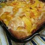 Is peach cobbler supposed to be gooey?