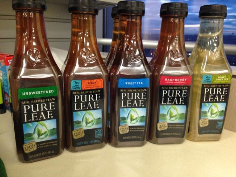 Is pure leaf tea better than soda?
