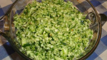 Is relish just chopped pickles?