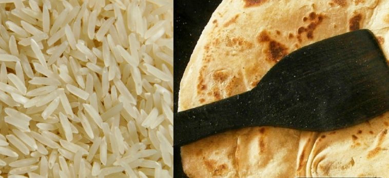 Is rice or chapati good for weight loss?