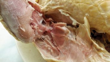 Is slightly pink turkey OK to eat?