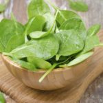 Is spinach high in fiber?