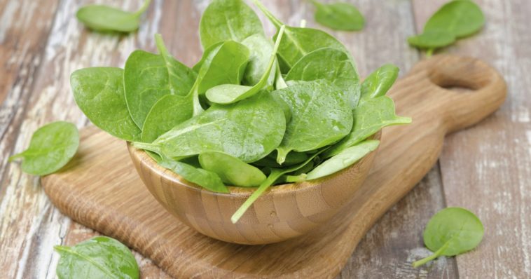 Is spinach high in fiber?