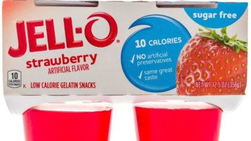 Is sugar free jello healthy?
