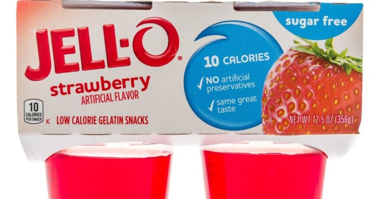 Is sugar free jello healthy?