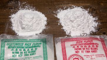 Is sweet rice flour and glutinous rice flour the same thing?