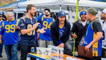 Is tailgating at a football game Illegal?
