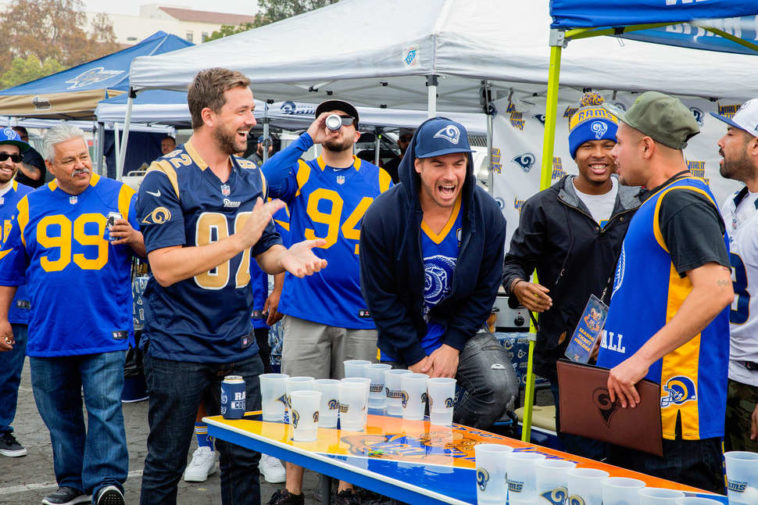 Is tailgating at a football game Illegal?