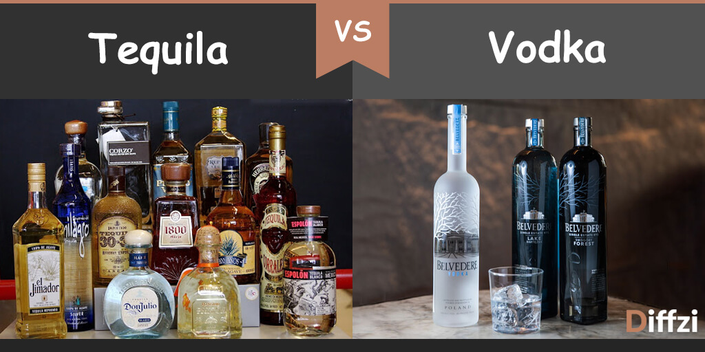 Is tequila stronger than vodka?