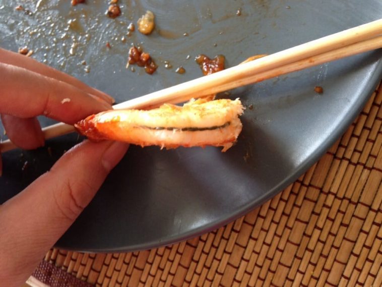 Is the vein in shrimp really poop?