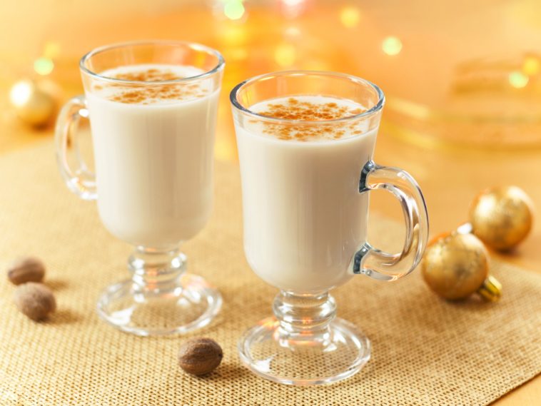 Is there alcohol in egg nog?