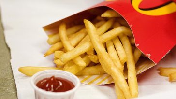 Is there pig fat in McDonald's fries?