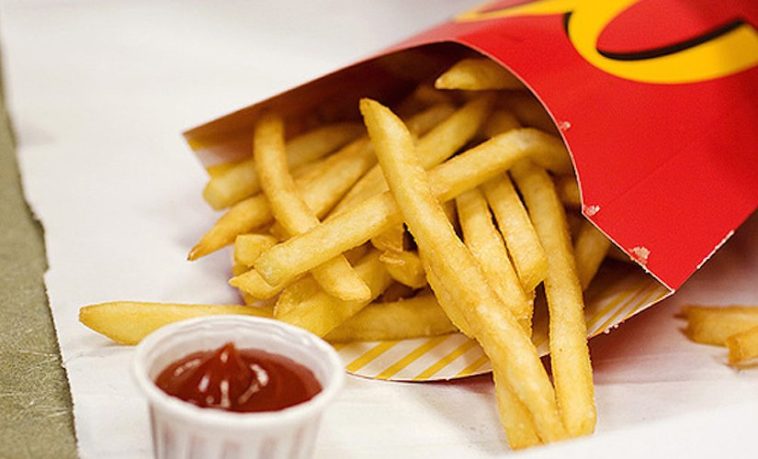 Is there pig fat in McDonald's fries?