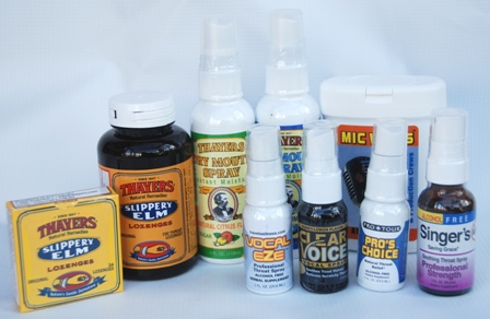 Is throat spray good for singing?