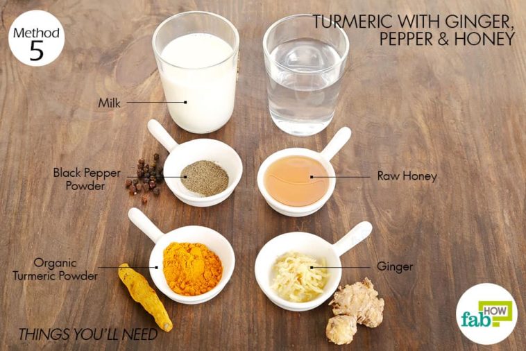Is turmeric water good for sore throat?