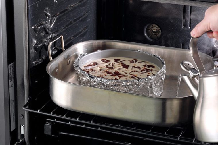 Is water bath necessary for cheesecake?