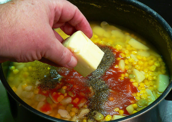 Should I add butter to stew?