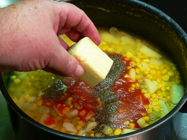 Should I add butter to stew?