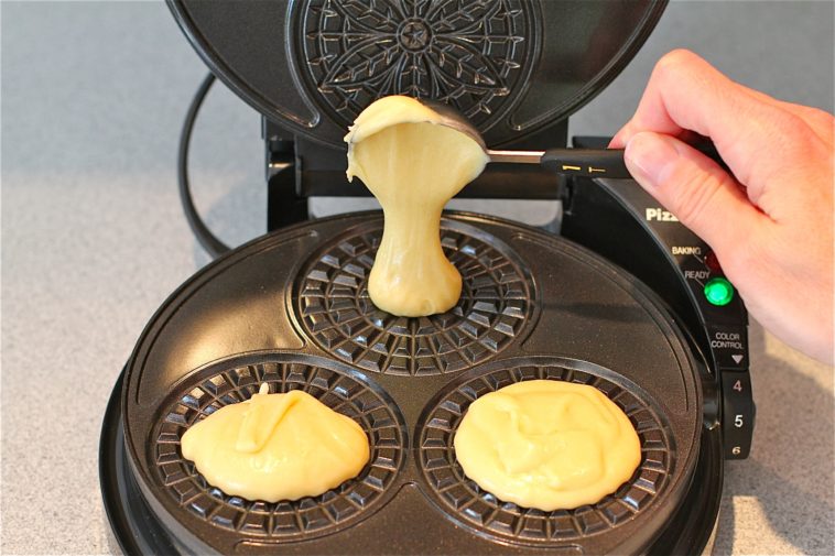 Should I spray my pizzelle maker?