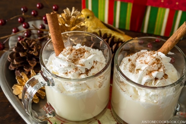 Should eggnog be warm or cold?
