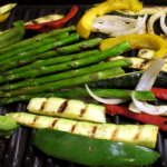 Should you oil vegetables before grilling?