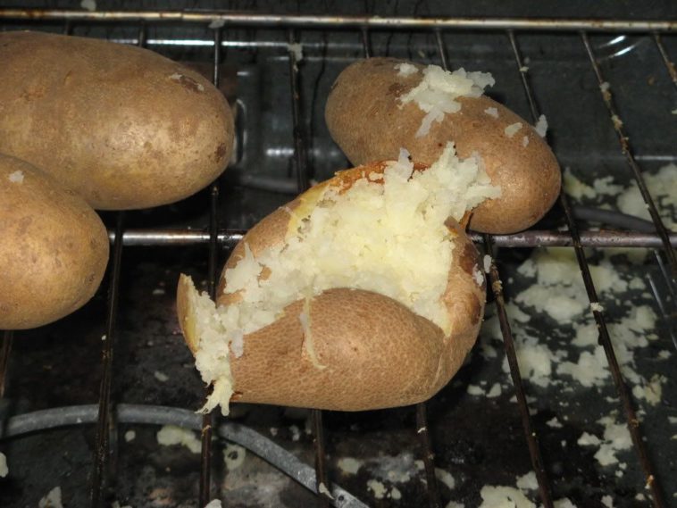 Should you poke holes in potatoes before baking?