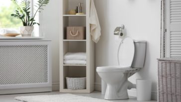 Should you put a rug in front of the toilet?