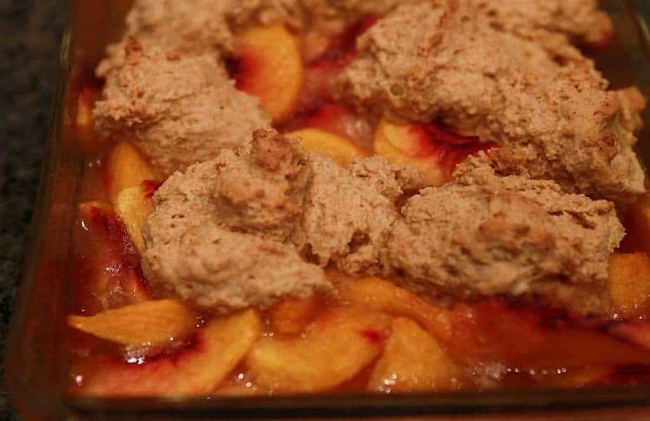 Should you put peach cobbler in the fridge? - Foodly