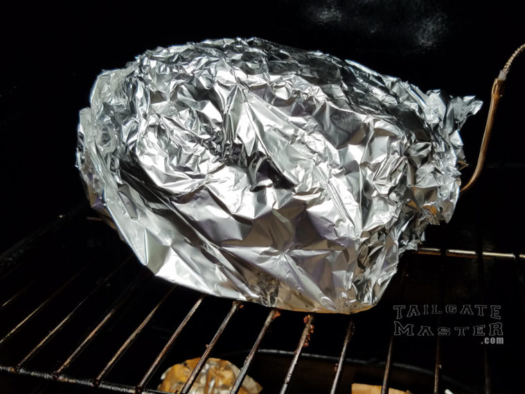 Should you wrap a Boston butt in foil?