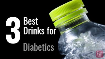 What 3 drinks are bad for diabetics?