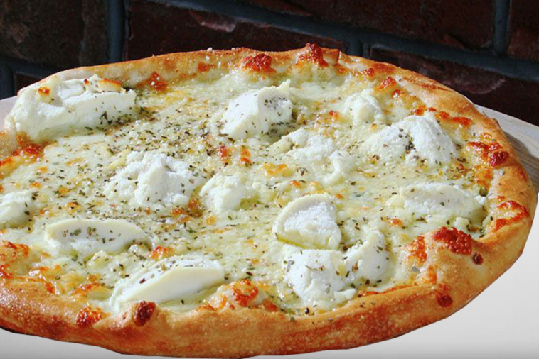 What 4 cheeses are in a 4 cheese pizza?