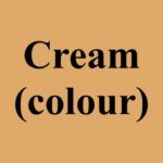 What Colour is French cream?