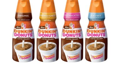 What Creamers does Dunkin Donuts have?