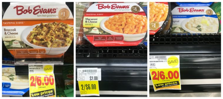 What are Bob Evans side dishes?