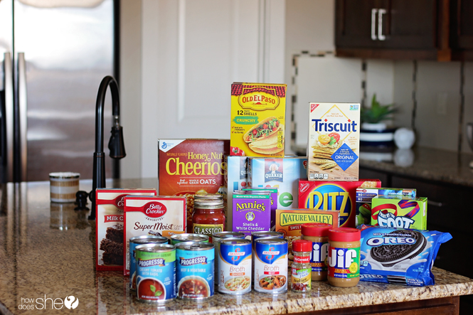 What are basic pantry items?