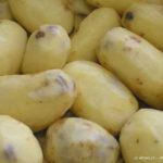 What are black spots inside potatoes?