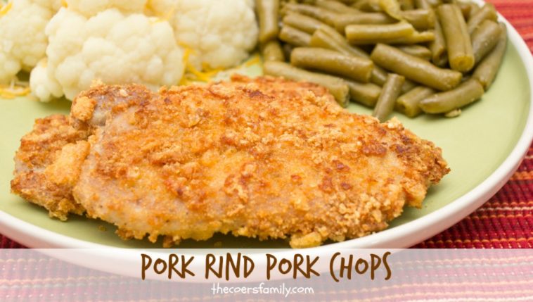 What are crushed pork rinds?